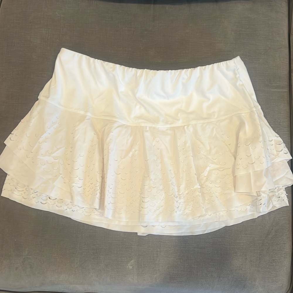Lucky in Love White Skirt